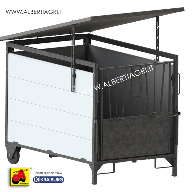 607 AKDAGBOX_a Tetto per box vitelli grande     180x120cm